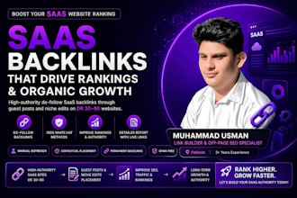 build dr50 saas guest post backlinks on real traffic sites