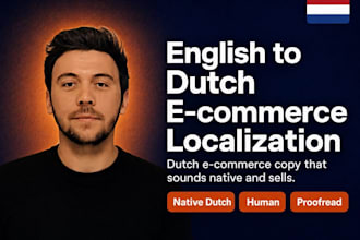 localize your english ecommerce content into natural dutch