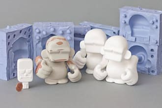 create 3d cad mold for plastic injection and sheet metal for products and toy