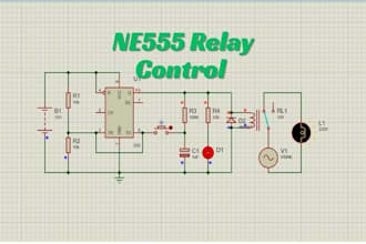 simulate, and debug electronic circuits using proteus