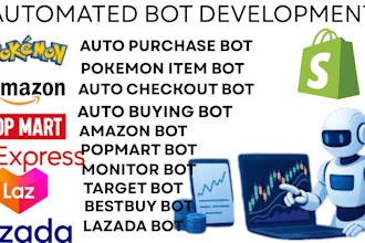 do auto buying bot shopping bot target bot auto purchase bot pokemon center bot