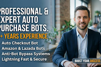 do lazada bot auto purchase bot auto checkout bot amazon bot pokemon bot