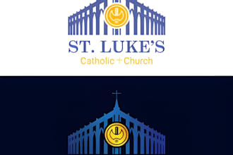 design a unique church logo for ministry, religious, or faith organizations