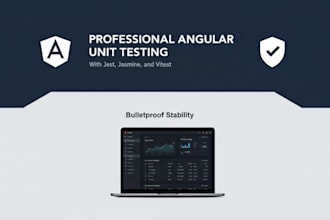 write professional angular unit tests using jest or jasmine
