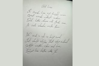 write neat and aesthetic handwriting in any language
