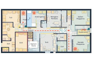 design professional emergency evacuation, exit and safety plans