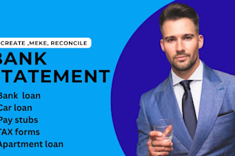 reconcile bank statement PDF to excel, editable format, CSV, google sheet