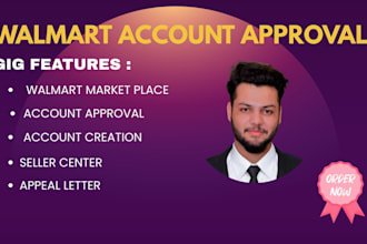 be reinstate walmart seller account fast approval and setup