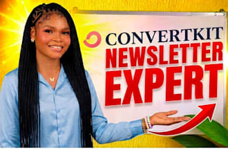 setup convertkit email marketing kit newsletter kit automation kit landing page