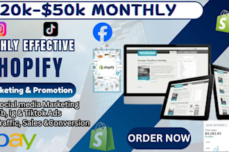 do shopify marketing to boost shopify sales and traffic