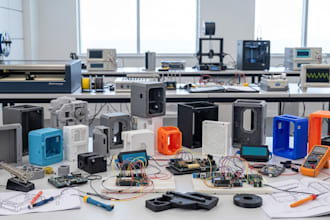 do solidworks mechanical design, rapid hardware prototyping, and injection mold