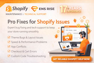 fix shopify issues and bugs