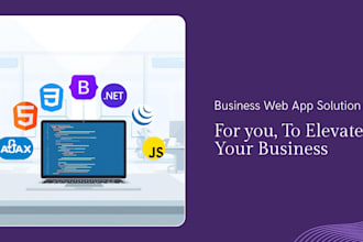 build business web app solution using asp net