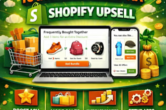 configure cross sell apps to increase sales via shopify upsell