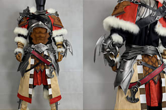 design 3d printable cosplay character armor helmet 3d props mask stl files