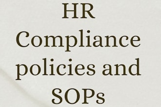 create HR compliance policies and sops