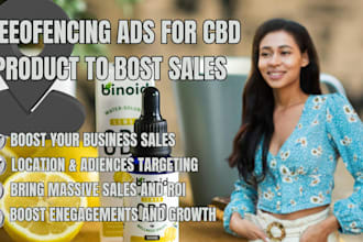 run a high converting targeted geofencing ads to boost your cbd business store