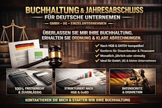 buchhaltung und jahresabschluss für deutsche unternehmen
