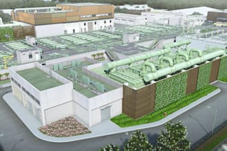 renovate existing 3d model, chemical manufacturing plant,render factory industry