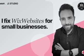 fix wix website issues, bugs and layout problems