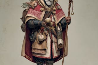 draw character art and dnd character art