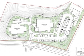 provide the site plan in autocad in no delay