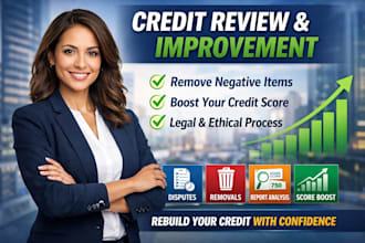 perform expert credit sweep to remove negative items and remove credit score
