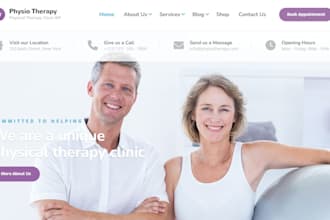 build wix physiotherapy website wix rehab website wix spiritual wellness website