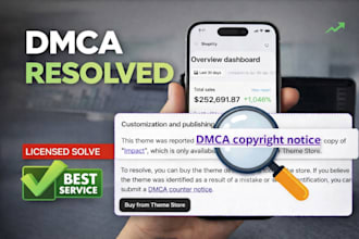 fix your shopify theme dmca issue in seconds