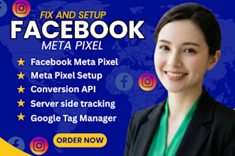 audit and setup facebook meta pixel conversion API tracking server side tracking