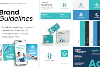 design brand book or brand identity guidelines