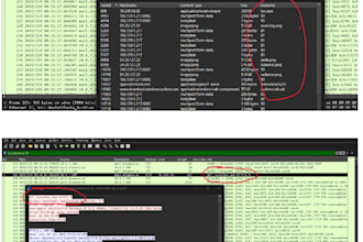 parse and extract wireshark pcap data to CSV, json using python
