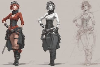 design characters concept sketch art
