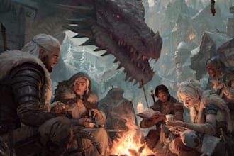 create stunning dnd party art of your adventuring group