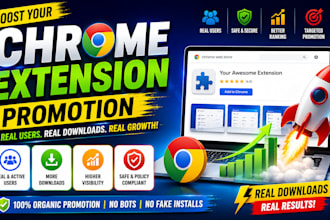 do chrome extension promotion, chrome download, browser extension for real users