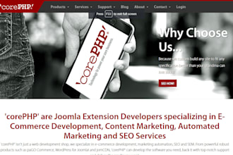 fix and create php site