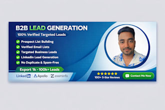 new at fiverr not in industry I can generate lead as per icp