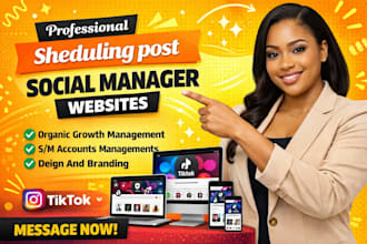 schedule content post on your instagram, facebook and tiktok