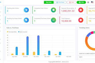 provide inventory management billing software installation and training