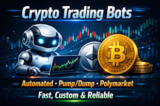 develop trading bot crypto trading bot pumpfun bot polymarket auto trading  bot