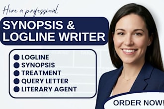 logline screenplay treatment query letter literary agent synopsis movie script