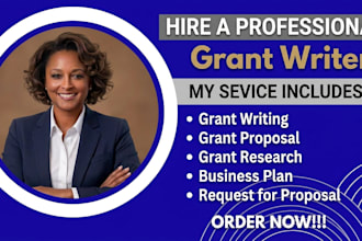 do grant writing, grant proposal, small business grant writing, grant research