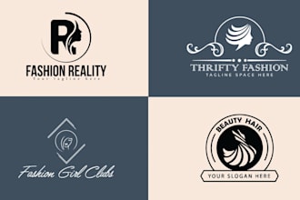 design a professional fashion and cosmetics logo