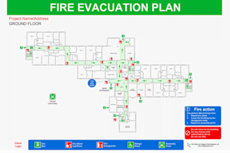 design a fire emergency evacuation plan safety plan fire alarm evacuation plan