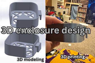 design raspberry pi case pcb enclosures iot housing electronics box cad model