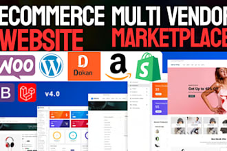 do shopify multi vendor marketplace website woocommerce dokan ecommerce website
