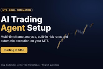 build an ai trading agent for mt5 gold and forex