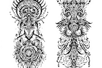 create meaningful tribal tattoo artwork
