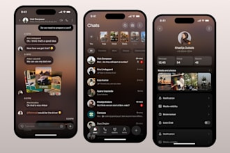 develop random chatting app, chatting app, messaging app