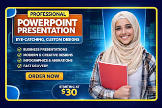 redesign and improve powerpoint presentations professionally